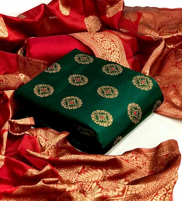 Banarasi Silk Dress 26 Ethnic Wear Banarasi Silk Dress Materials